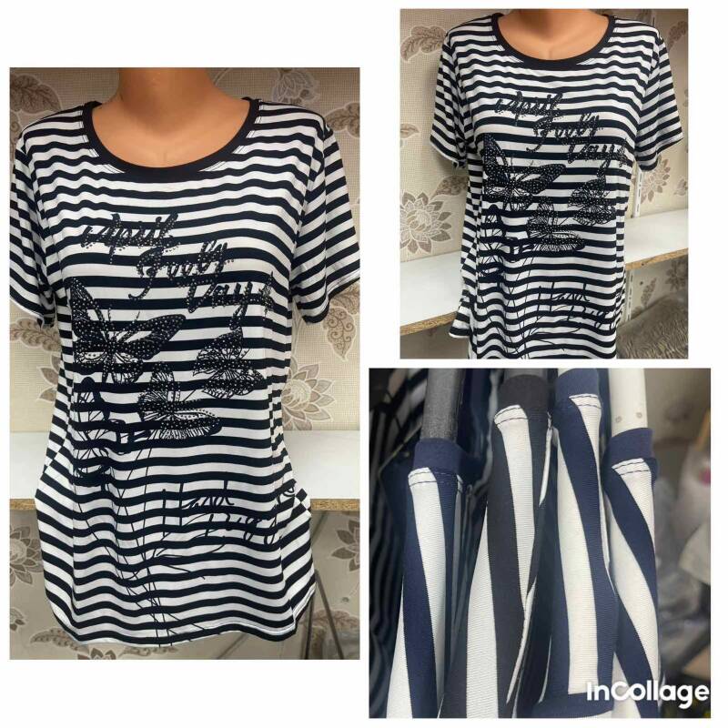 Bluzki damskie Roz L-3XL, Mix Kolor Paczka 12 szt